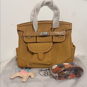 Tan Leather Women's Bag